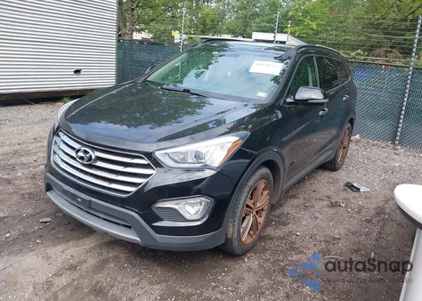 2014 Hyundai Santa Fe Gls z USA, uszkodzony, nr VIN KM8SRDHF6EU036673